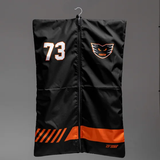 Custom hockey bag with team logo
