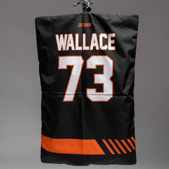 Custom hockey bag with team branding